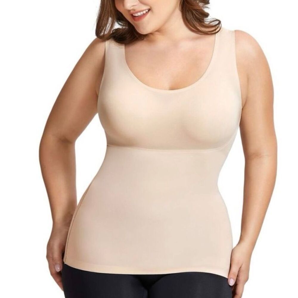 Spanx Nude‎ Shapewear Thinstincts Slimming Compression Tank 1X